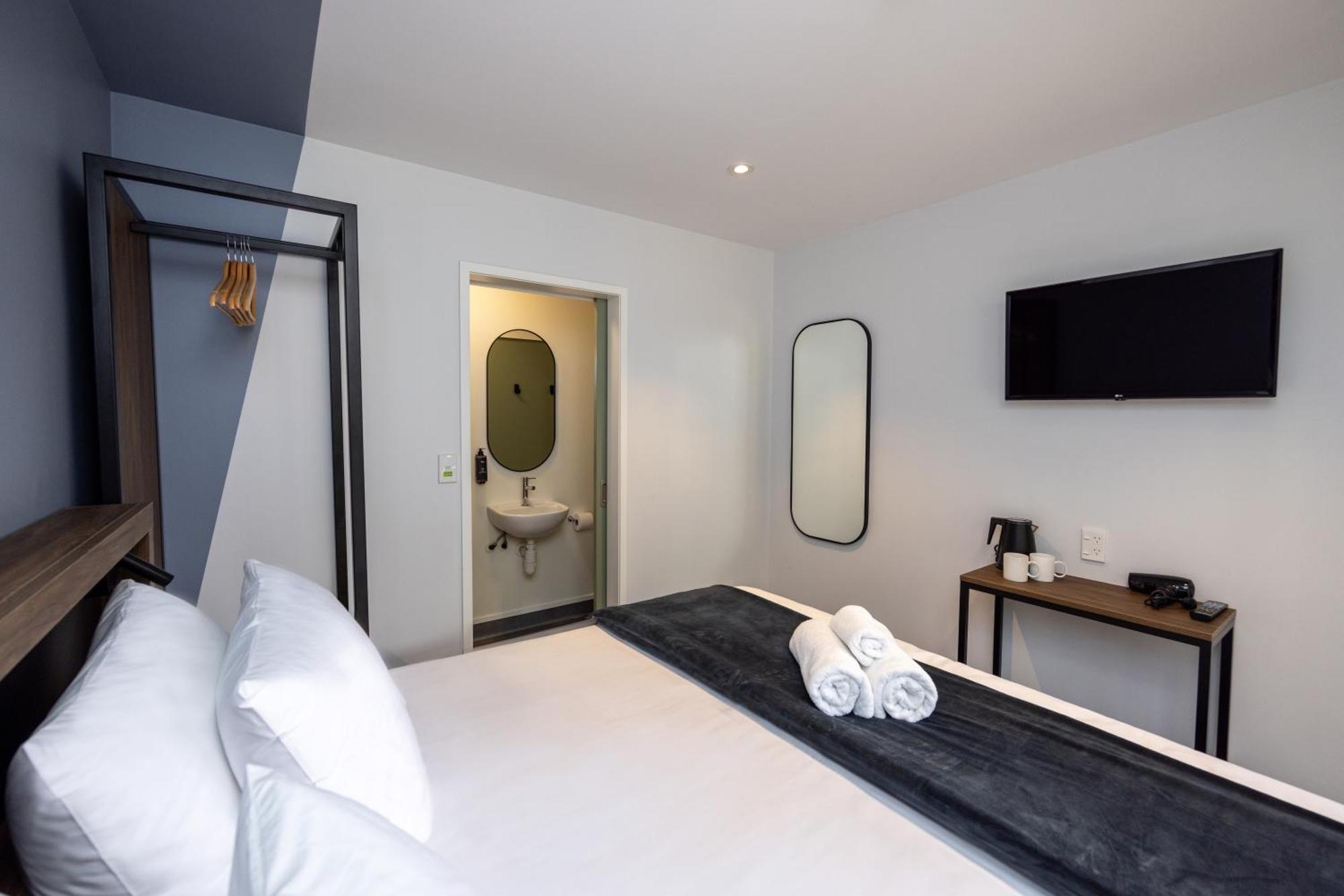 بيت شباب واي إتش إيه روتوروا المظهر الخارجي الصورة A room at the hotel